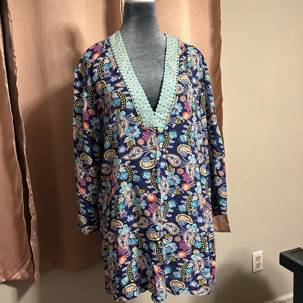 Liz Claiborne Multicolor Floral Swimsuit 🩱 Cover